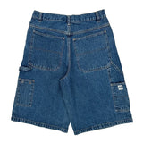 Canyon River Blues Carpenter Shorts - 31W 10L Blue Cotton
