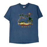 Tee Jays Single Stitch T-Shirt - XL Blue Cotton