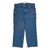 Blue Mountain Carpenter Pants - 36W 30L Blue Cotton