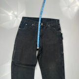 Dickies Double Knee Carpenter Pants - 32W 30L Gray Cotton