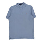 Polo By Ralph Lauren Polo Shirt - Medium Blue Cotton