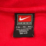 Vintage Nike Polo Shirt - XL Red Polyester