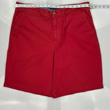Polo By Ralph Lauren Chino Shorts - 36W 8L Red Cotton