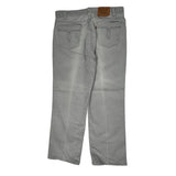 Levis Jeans - 33W 32L Grey Cotton
