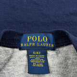 Age 4 Polo By Ralph Lauren Long Sleeve T-Shirt - XS Navy Cotton