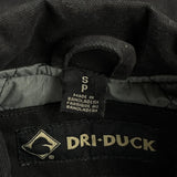 Dri Duck Jacket - Small Black Cotton