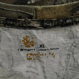 Carhartt Camo T-Shirt - XL Green Cotton