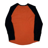 Age 14 Harley Davidson Spellout Long Sleeve T-Shirt - Large Black Cotton