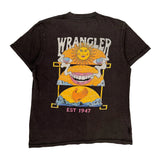 Single Stitch Wrangler Est 1947 Wrangler Graphic T-Shirt - Small Gray Cotton