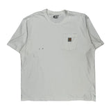 Carhartt T-Shirt - XL White Cotton