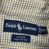 Blake Shirt Ralph Lauren Checked Shirt - 2XL Beige Cotton