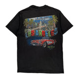Los Angeles Hard Rock Cafe Graphic T-Shirt - Small Black Cotton