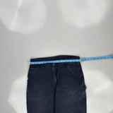 Carhartt Carpenter Trousers - 32W 30L Navy Cotton