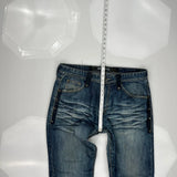 Escapism Hip Hop Jeans - 36W 34L Blue Cotton Blend