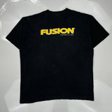 Herbicide Fruit Of The Loom Single Stitch T-Shirt - XL Black Cotton
