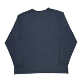 Carhartt Long Sleeve T-Shirt - 2XL Navy Cotton