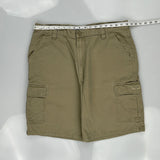 Wrangler Cargo Shorts - 36W 10L Khaki Cotton