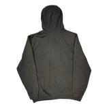 Carhartt Spellout Hoodie - Medium Black Cotton