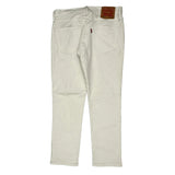 511 Levis Jeans - 32W 30L White Cotton