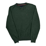 Tommy Hilfiger Sweater - Medium Green Cotton