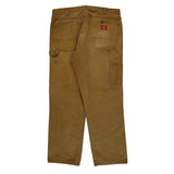 Dickies Carpenter Pants - 36W 31L Brown Cotton
