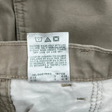 16 Husky Unbranded Cargo Pants - 32W 28L Khaki Cotton