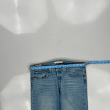 501 Levis Jeans - 32W US 8 Blue Denim