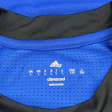 Triton Adidas Football Football Shirt - Large Black Polyester