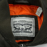 Levis Bomber Jacket - Small Green Polyester