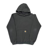 Carhartt Hoodie - Small Grey Cotton