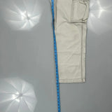 Carhartt Cargo Trousers - 34W 30L Cream Cotton