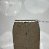 Carhartt Pants - 32W US 8 Brown Cotton