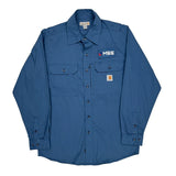 Mss Logo Carhartt Shirt - Medium Blue Cotton