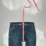 Carhartt Double Knee Carpenter Jeans - 36W UK 18 Blue Cotton Blend