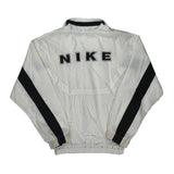 Nike Spellout Windbreaker - Large White Polyester