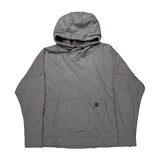 Carhartt Hoodie - 2XL Grey Cotton Blend