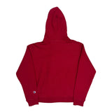 Reverse Weave Champion Hoodie - Medium Red Cotton