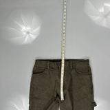 Dickies Carpenter Trousers - 32W 31L Brown Cotton