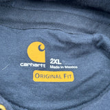 Rain Defender Carhartt Hoodie - 2XL Blue Cotton