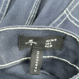 Unbranded Carpenter Pants - 27W 28L Blue Cotton