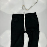 Brahma Cargo Trousers - 40W 31L Black Cotton