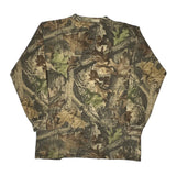 Ace Camo Long Sleeve T-Shirt - XL Camo Cotton