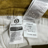Levis Cord Pants - 34″ Waist Brown Cotton