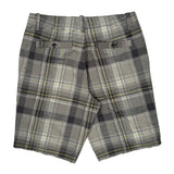Calvin Klein Checked Chino Shorts - 30W 11L Multicoloured Cotton