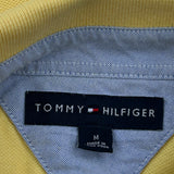 Tommy Hilfiger Polo Shirt - Medium Yellow Cotton