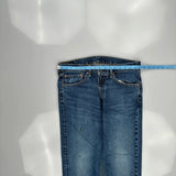 505 Levis Jeans - 34W 30L Blue Cotton