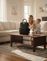 Anysort Mommy Diaper Bag With Changing Pad Maternity Backpack