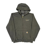 On-Demand Electric Carhartt Hoodie - Large Gray Cotton Blend