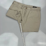 Polo By Ralph Lauren Chino Shorts - 36W UK 18 Beige Cotton