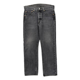 501 Levis Jeans - 32W 28L Gray Cotton